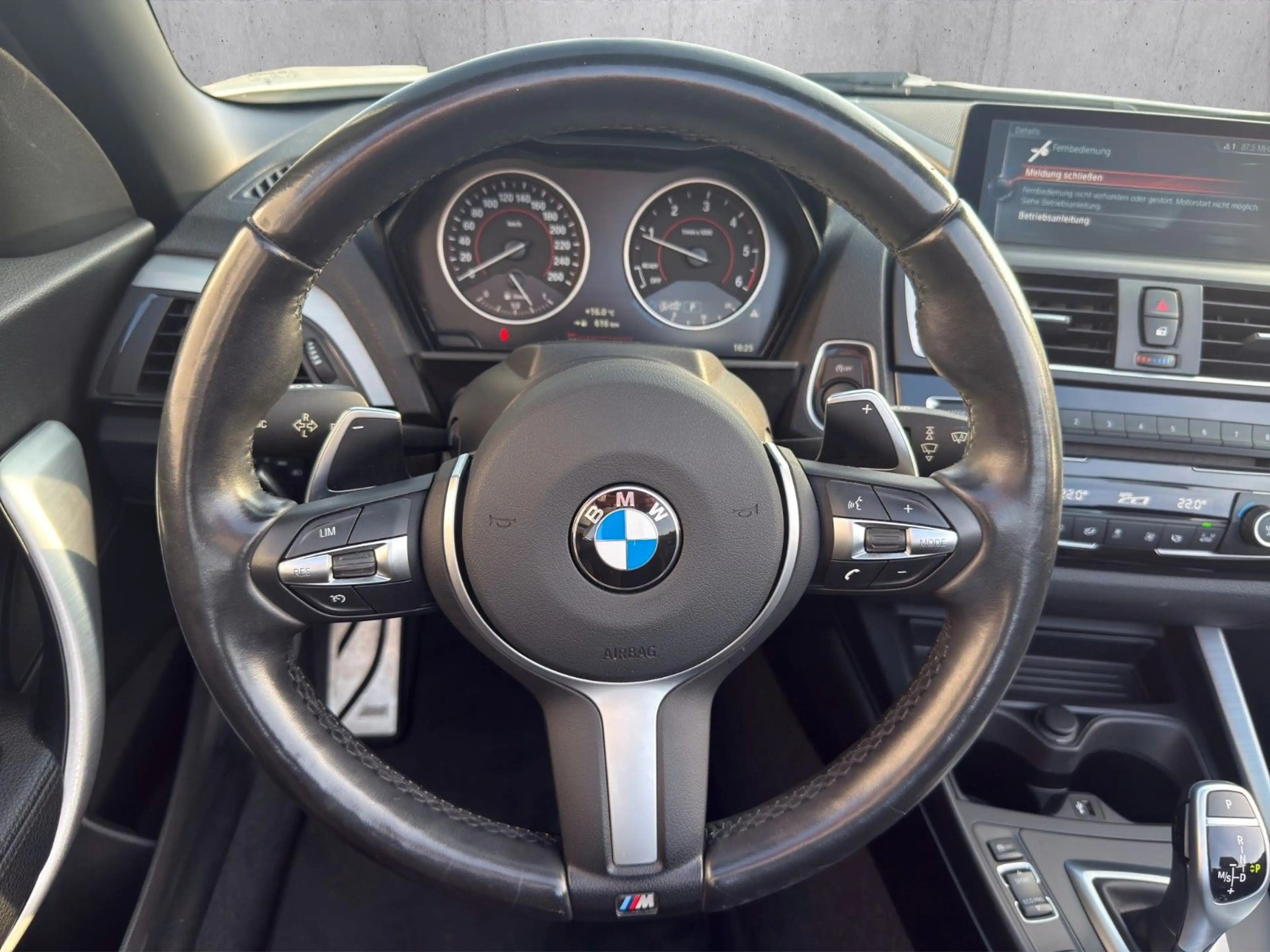 BMW 220 d Cabrio M Sport Sportpaket Navi Soundsystem — photo 12