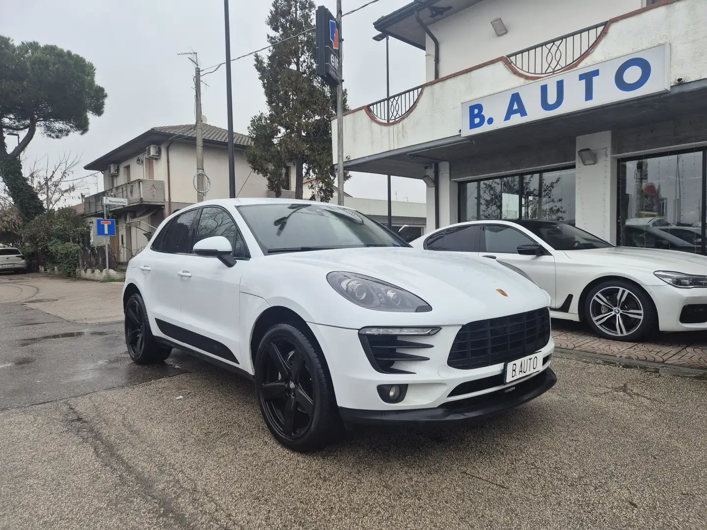 Porsche Macan Macan I 2018 3.0d S 250cv pdk my16 Weiß - 1