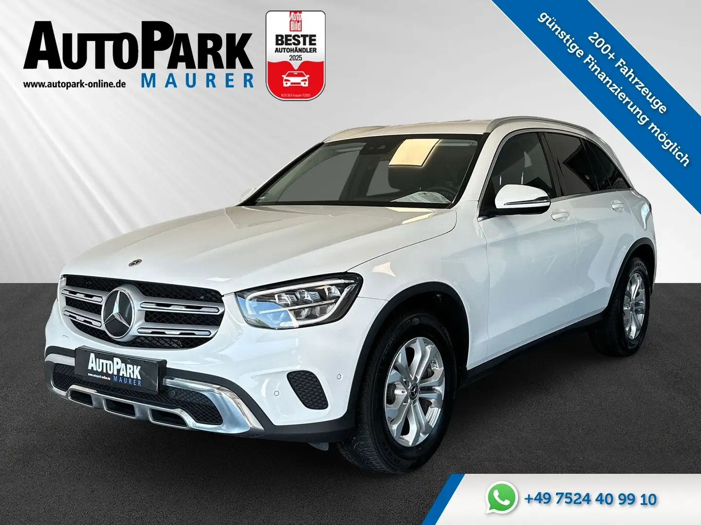 Mercedes-Benz GLC 220 d 4Matic AHK*Distronic*LED High*Klappe Weiß - 1