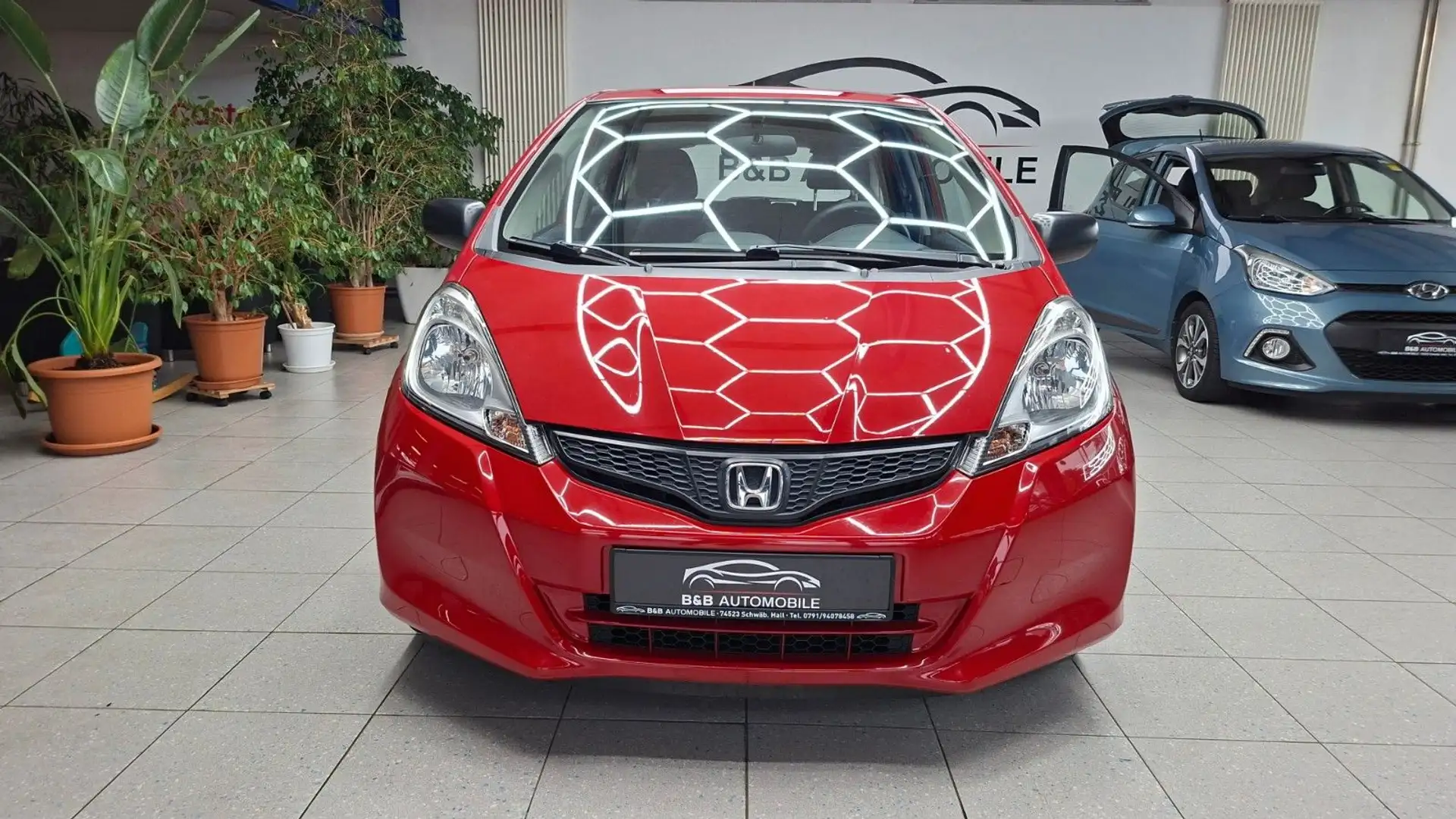 Honda Jazz 1.2 KLIMA, TÜV UND INSPEKTION NEU Rot - 2