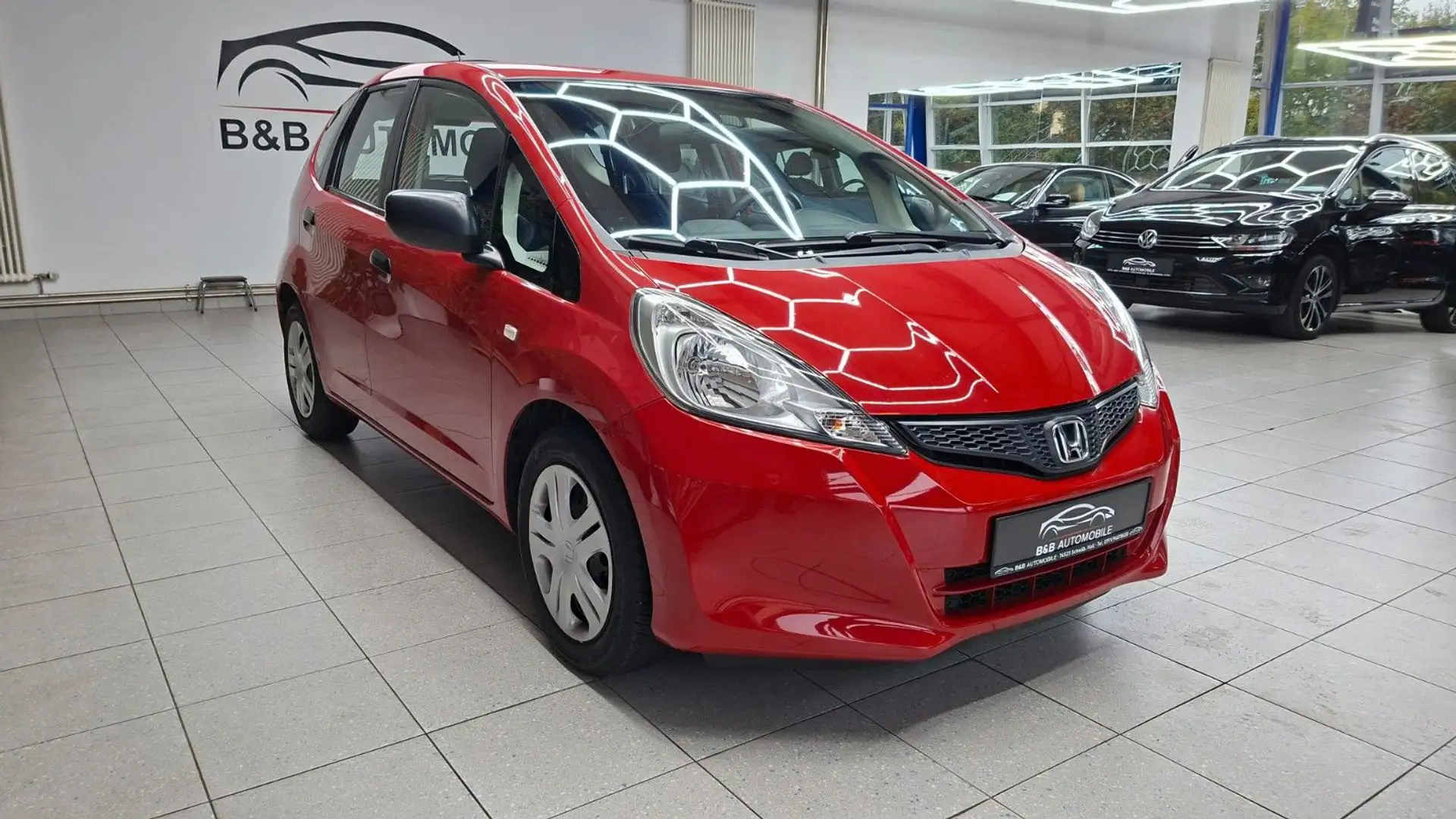 Honda Jazz 1.2 KLIMA, TÜV UND INSPEKTION NEU Rot - 1