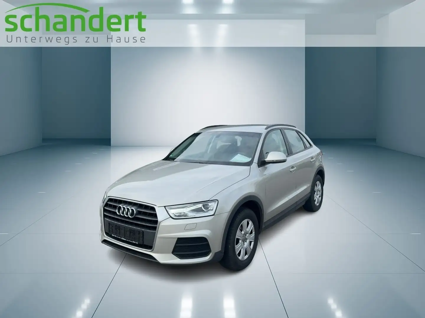 Audi Q3 1.4 TFSI Basis Xenon PDC Klima Tempomat Silber - 1