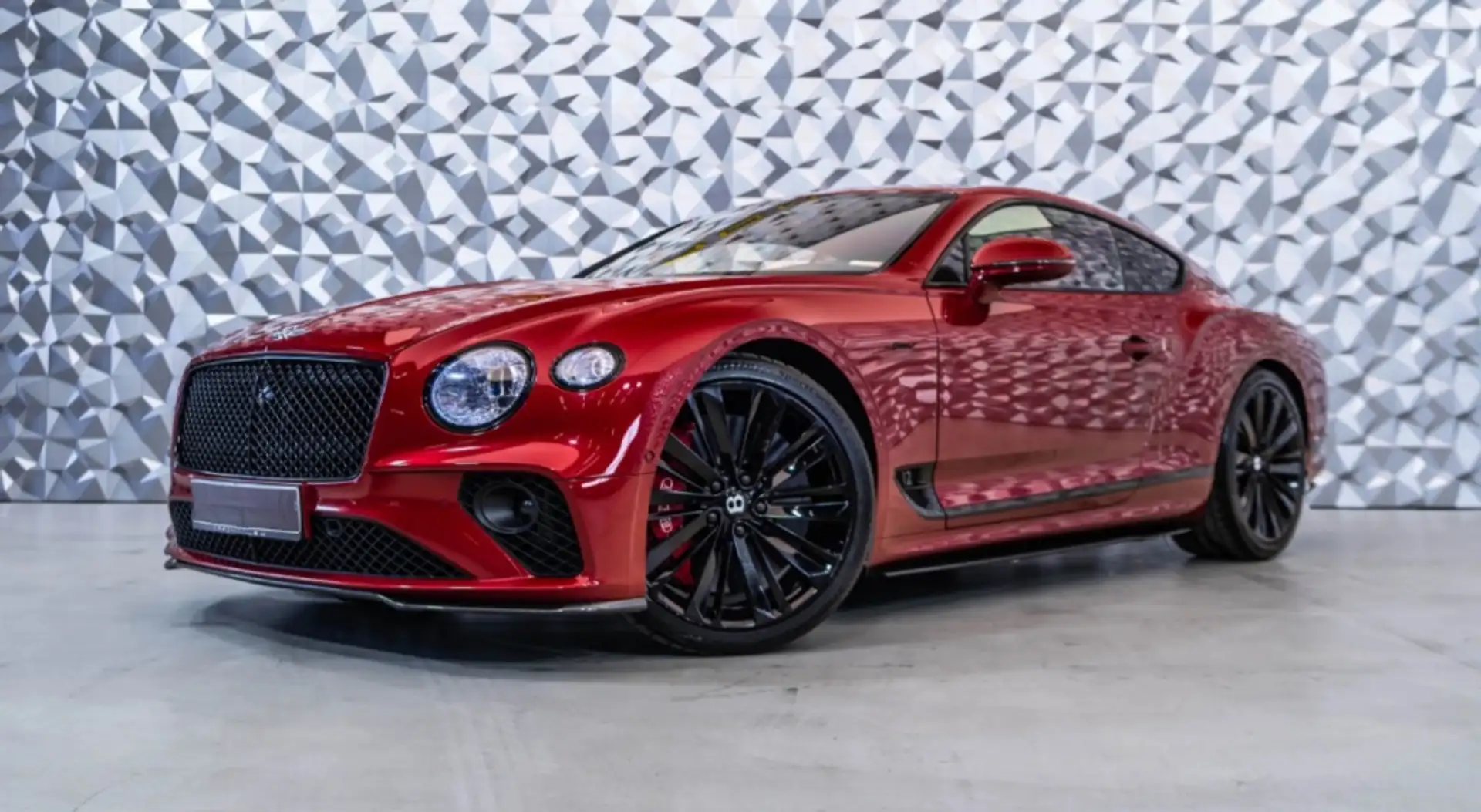 Bentley Continental GT Speed W12 Rojo - 1