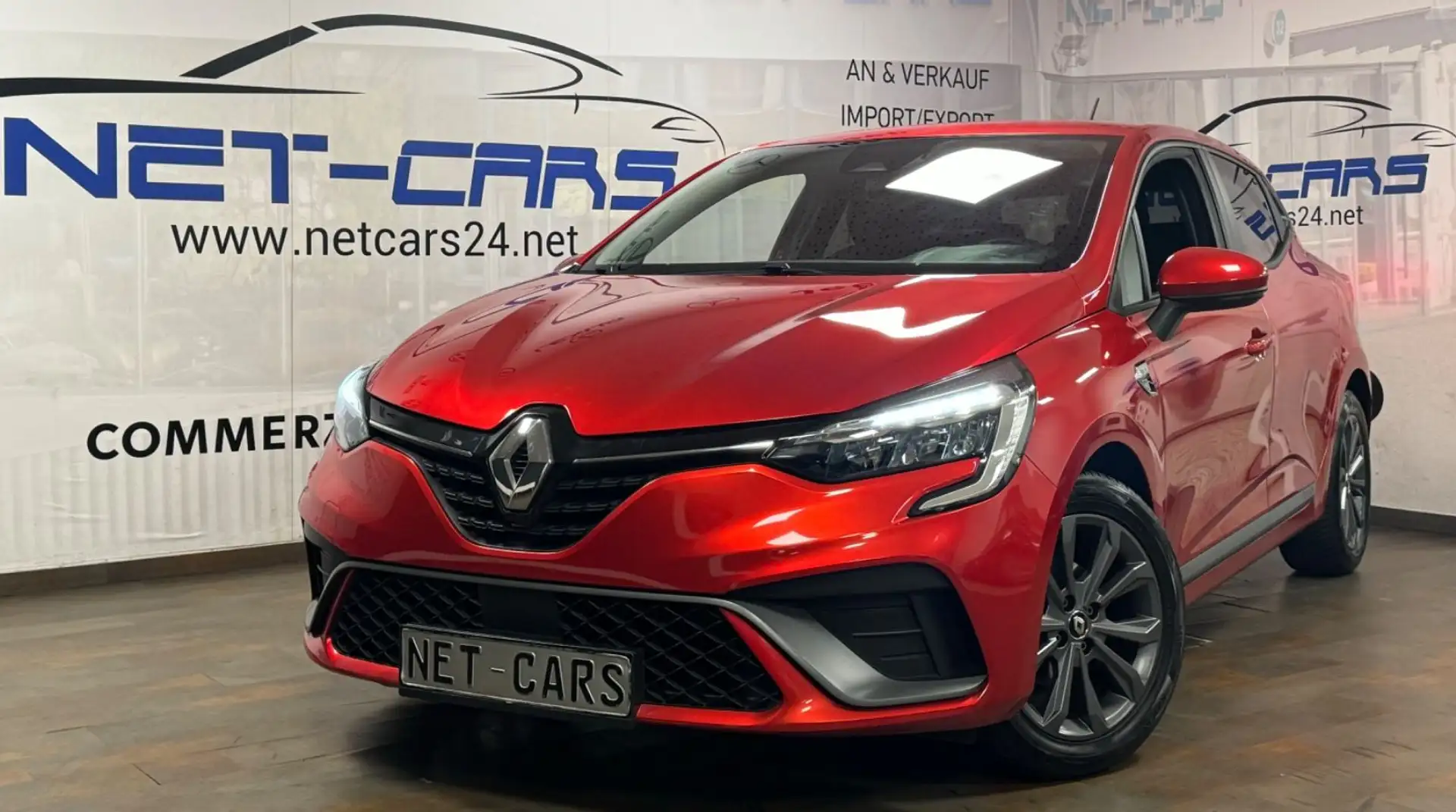 Renault Clio 5 TCe 100 R.S.-Line-Paket*NAVi+LED*1HAND Rouge - 1