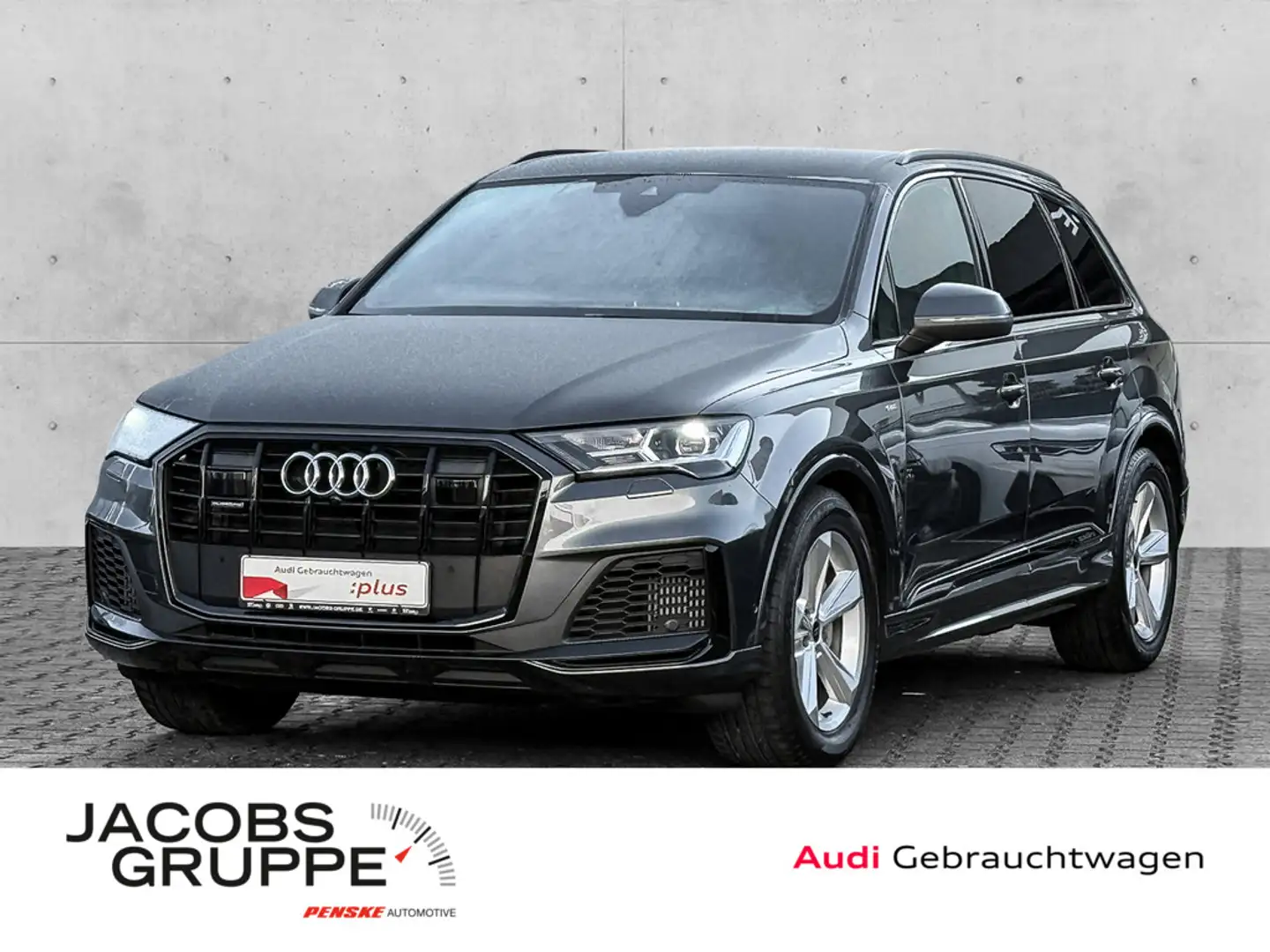 Audi Q7 55 TFSI quattro 2x S line Black/Navi/LED/Luft Grau - 1