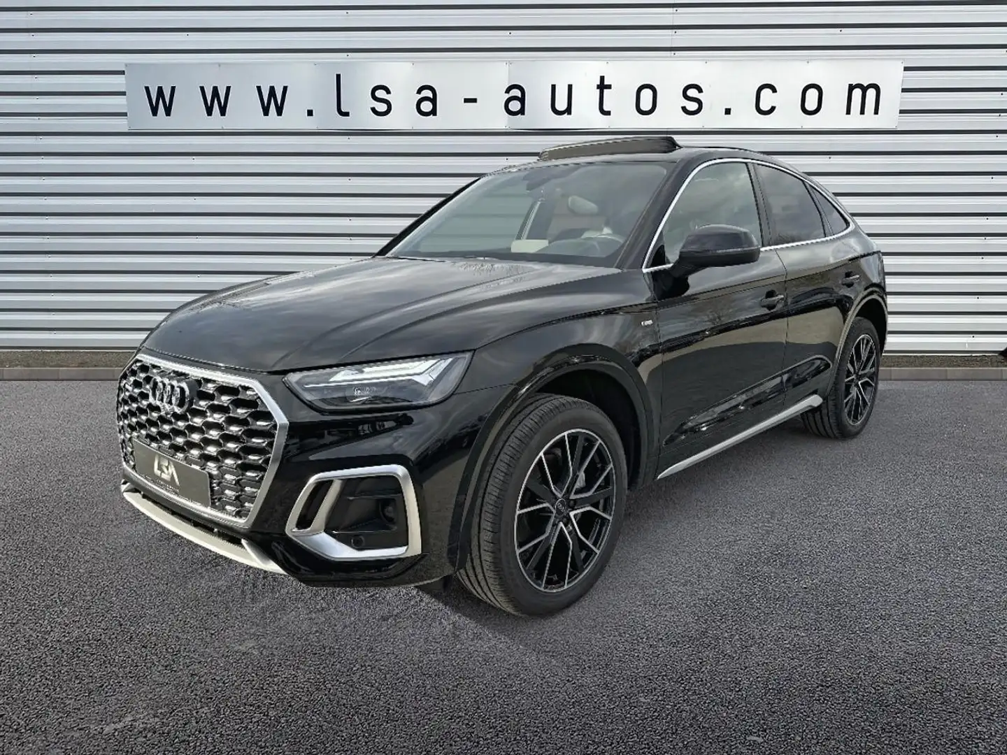 Audi Q5 Quattro 2.0 40 TDI Mild Hybrid 204 S-tronic  S lin Noir - 1