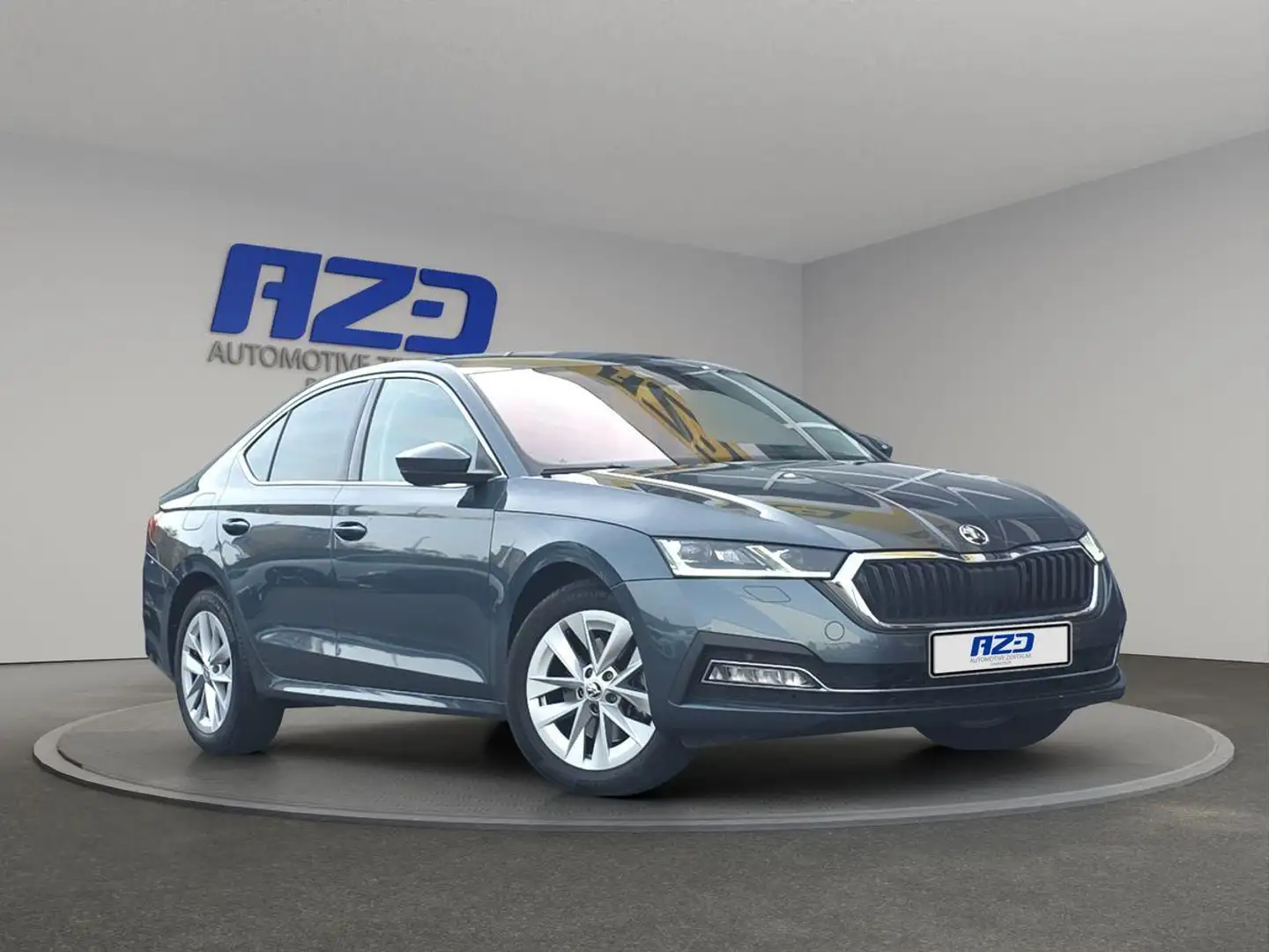 Skoda Octavia TDI DSG STNDHZ CANTON SITZBLF MATRIX LEDER Grau - 2