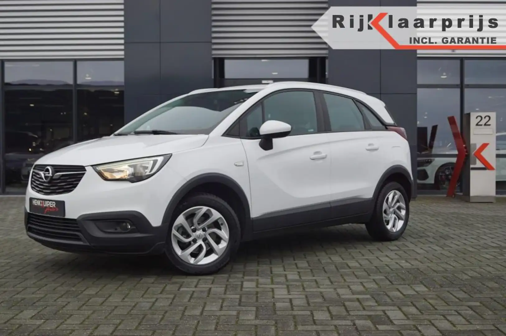 Opel Crossland X 1.2 Turbo Online Edition / PDC / Car-Play / Stoelv Wit - 1
