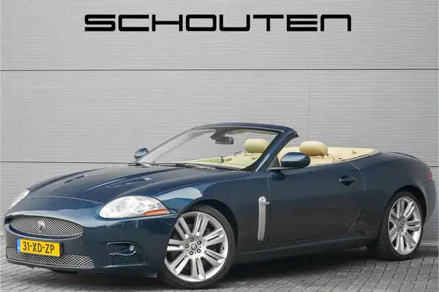 Jaguar XKR 4.2 V8 Convertible 417PK Indigo Blue NL Auto