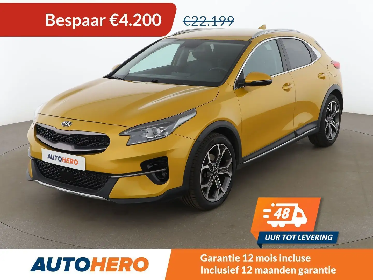 Kia XCeed 1.5 TGDI Spirit Żółty - 1