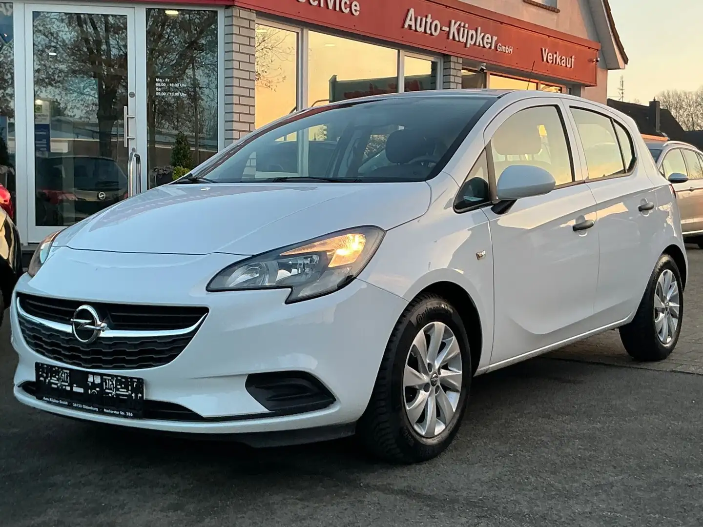 Opel Corsa E Selection Blanc - 1