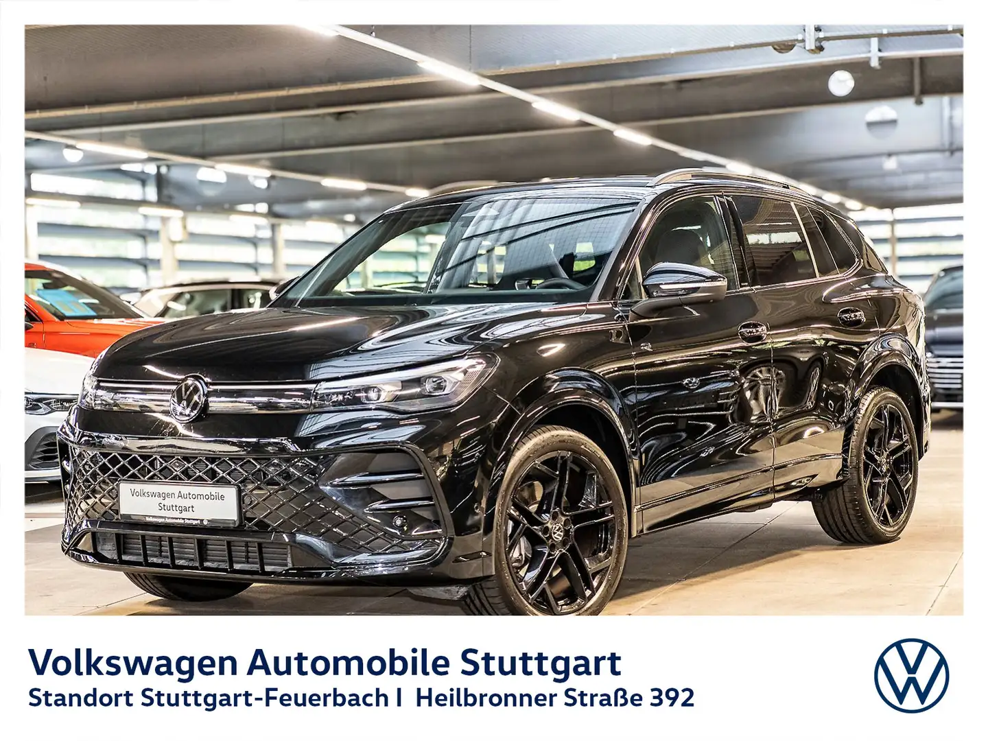 Volkswagen Tiguan R-Line 2.0 TDI DSG Navi AHK Kamera Schwarz - 1