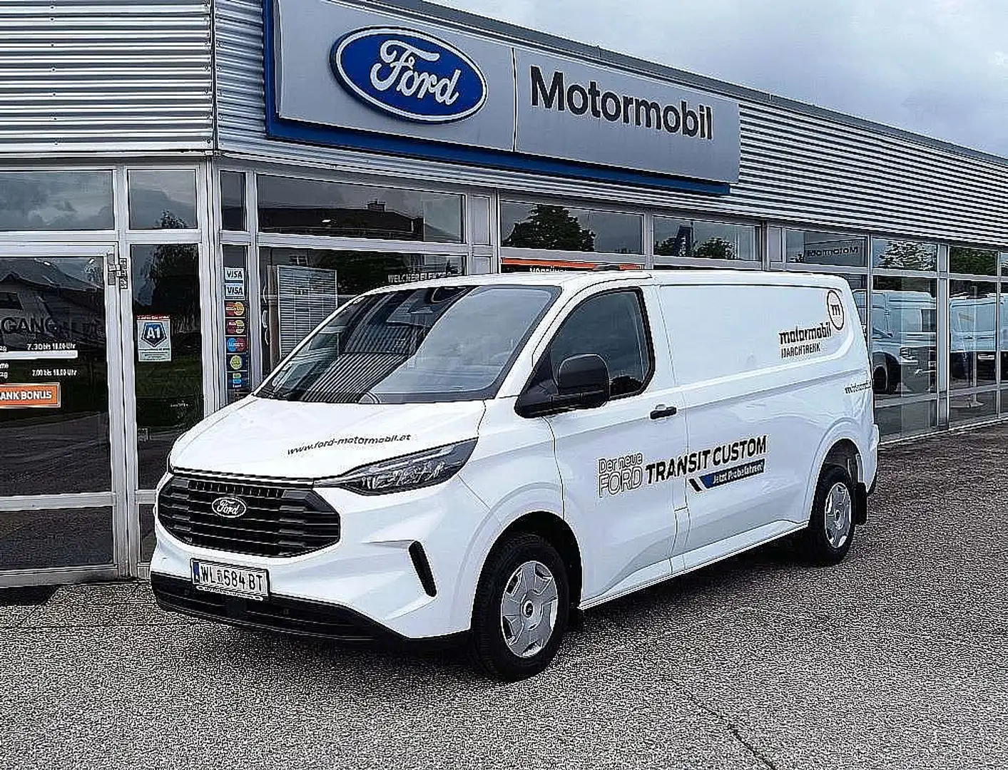 Ford Transit Custom Kasten 2,0 EcoBlue L2H1 320 Trend Blanc - 1