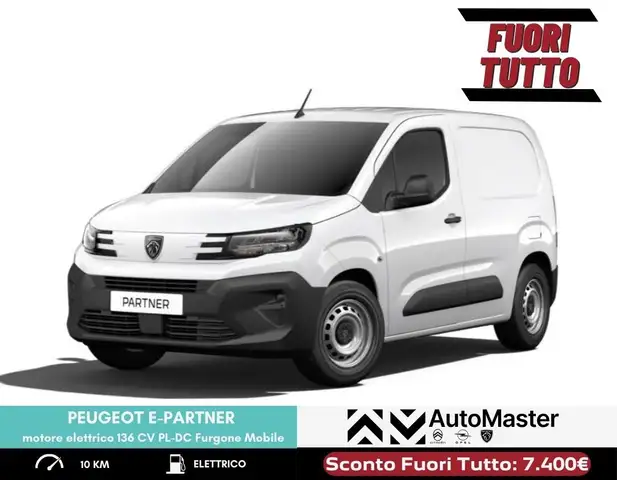Peugeot Partner e-Partner motore elettrico 136 CV PL-DC Furgone M