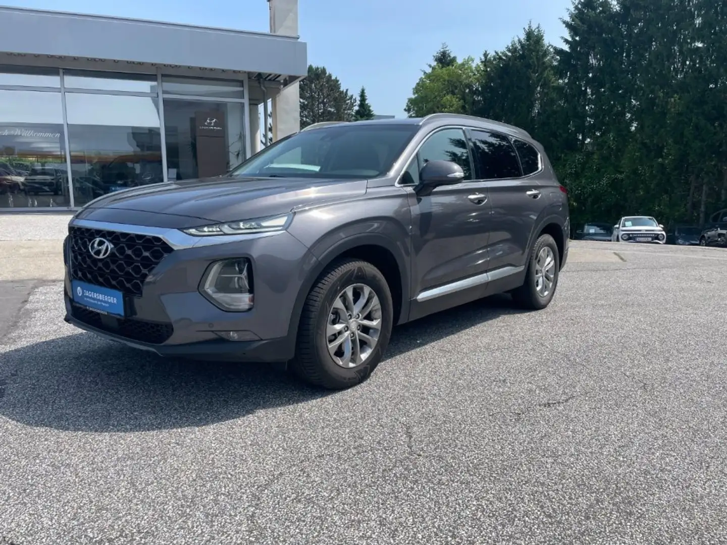 Hyundai SANTA FE Allrad 2,0 CRDi Grijs - 1