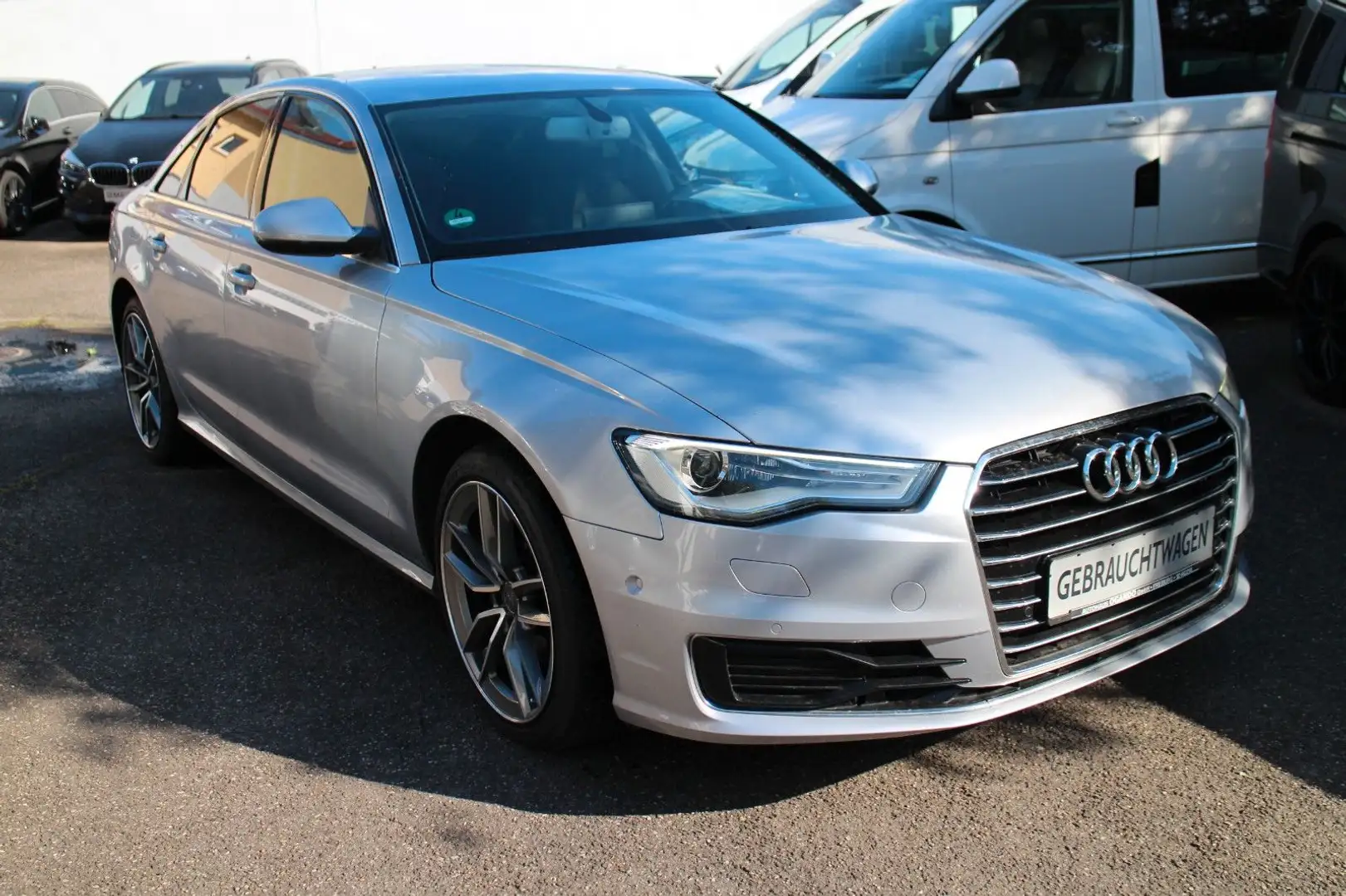 Audi A6 1.8TFSI/S.tronic/EURO6/Navi/StHz/Klim/SoWi19" Silber - 1
