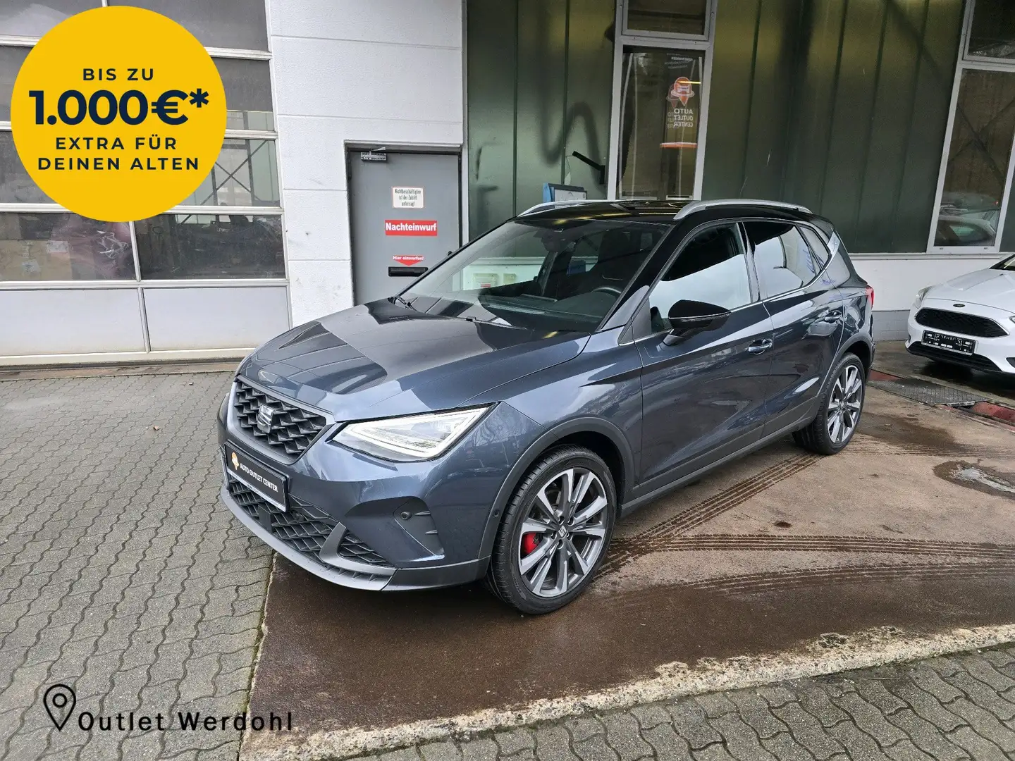 SEAT Arona FR*KLIMAA.*KAMERA*LED*CARPLAY-NAVI* Grau - 1