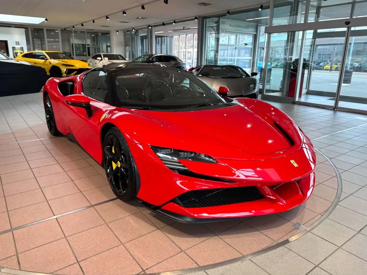 Ferrari SF90 Spider Racing Seats/Lift/JBL Roşu - 1