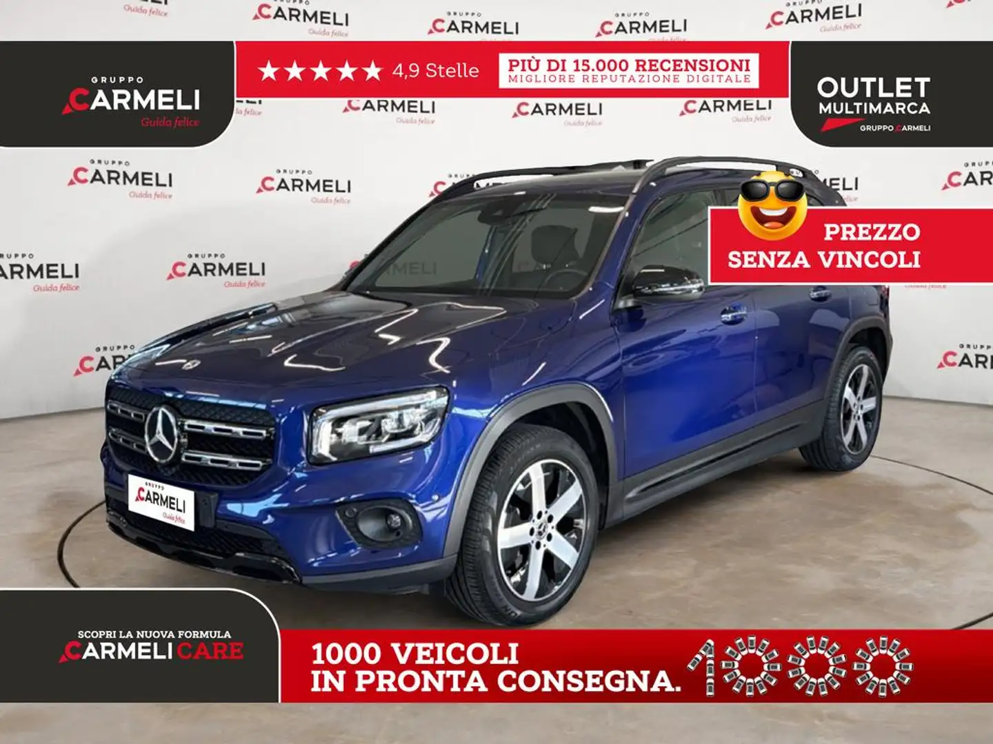 Mercedes-Benz GLB 200 d Sport Plus auto -NIGHT PACK-AZIENDALE Blau - 1