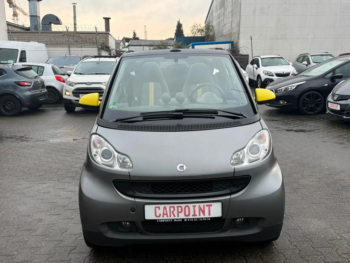 smart forTwo Edition greystyle LEDER/SHZ/CABRIO Schwarz - 2