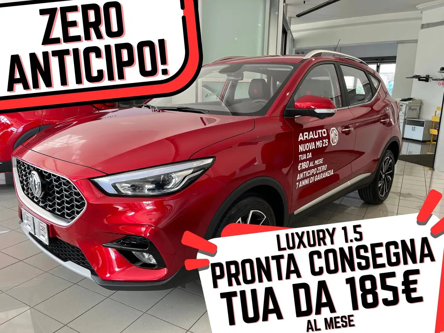 MG ZS LUXURY ANTICIPO 0 CON 185€/MESE TUTTO COMPRESO Blu/Azzurro - 1