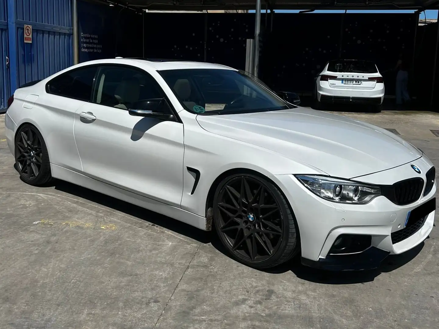 BMW 420 420i Coupé xDrive White - 2
