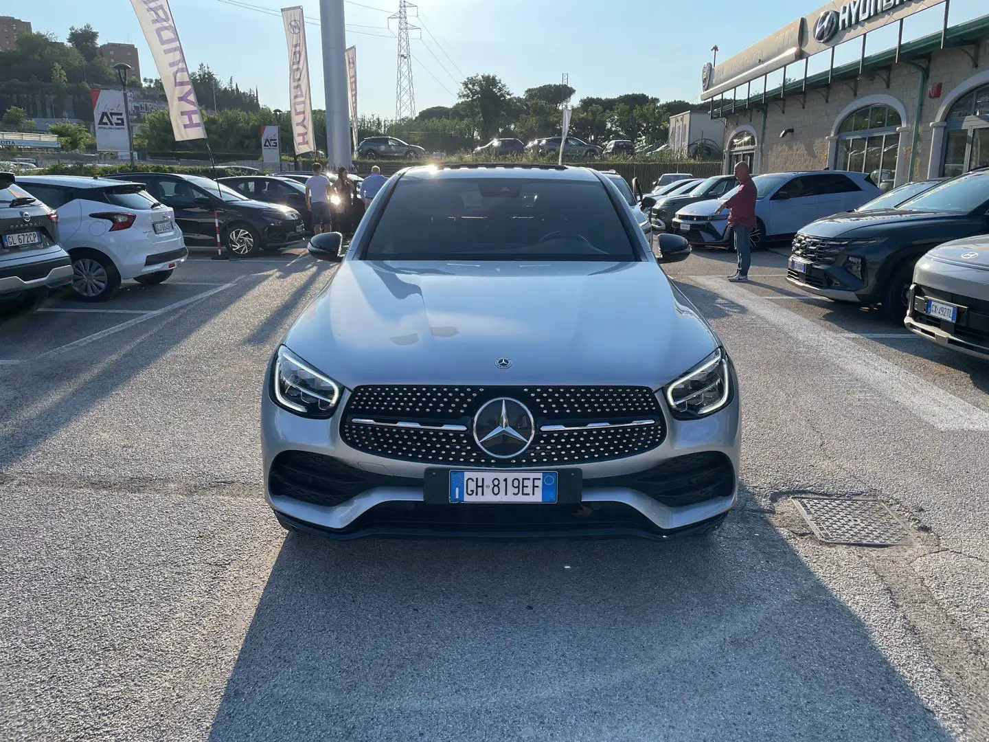 Mercedes-Benz GLC 300 GLC 300 de 4Matic Plug-in hybrid Coupé Premium Grigio - 2