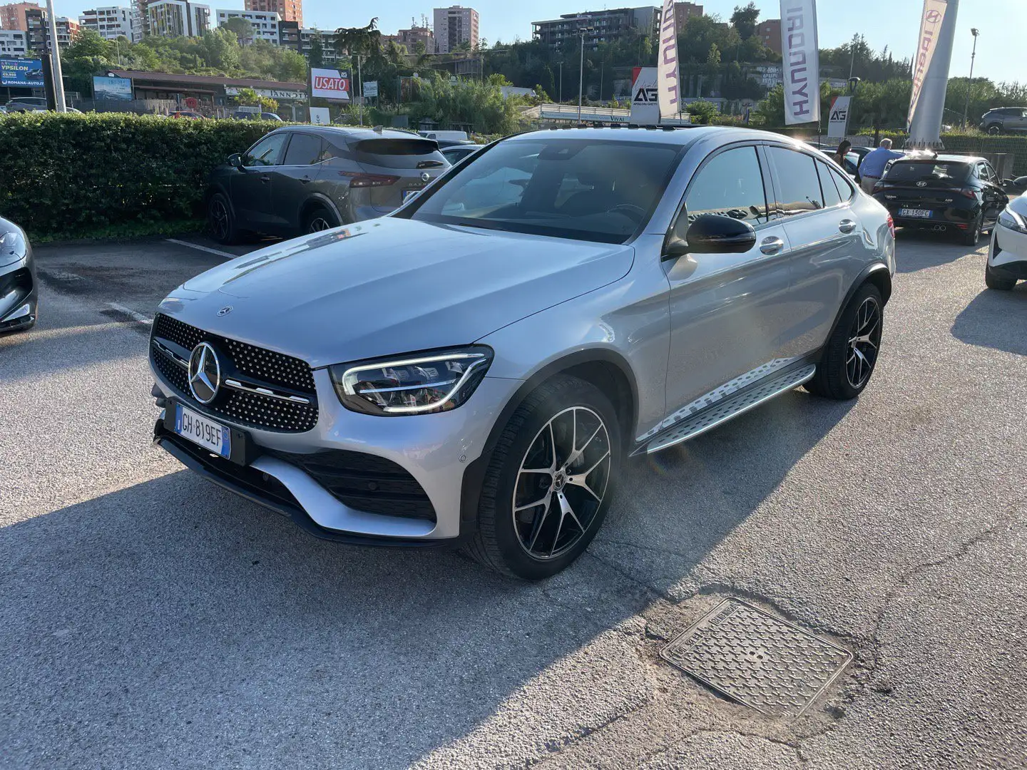 Mercedes-Benz GLC 300 GLC 300 de 4Matic Plug-in hybrid Coupé Premium Grigio - 1