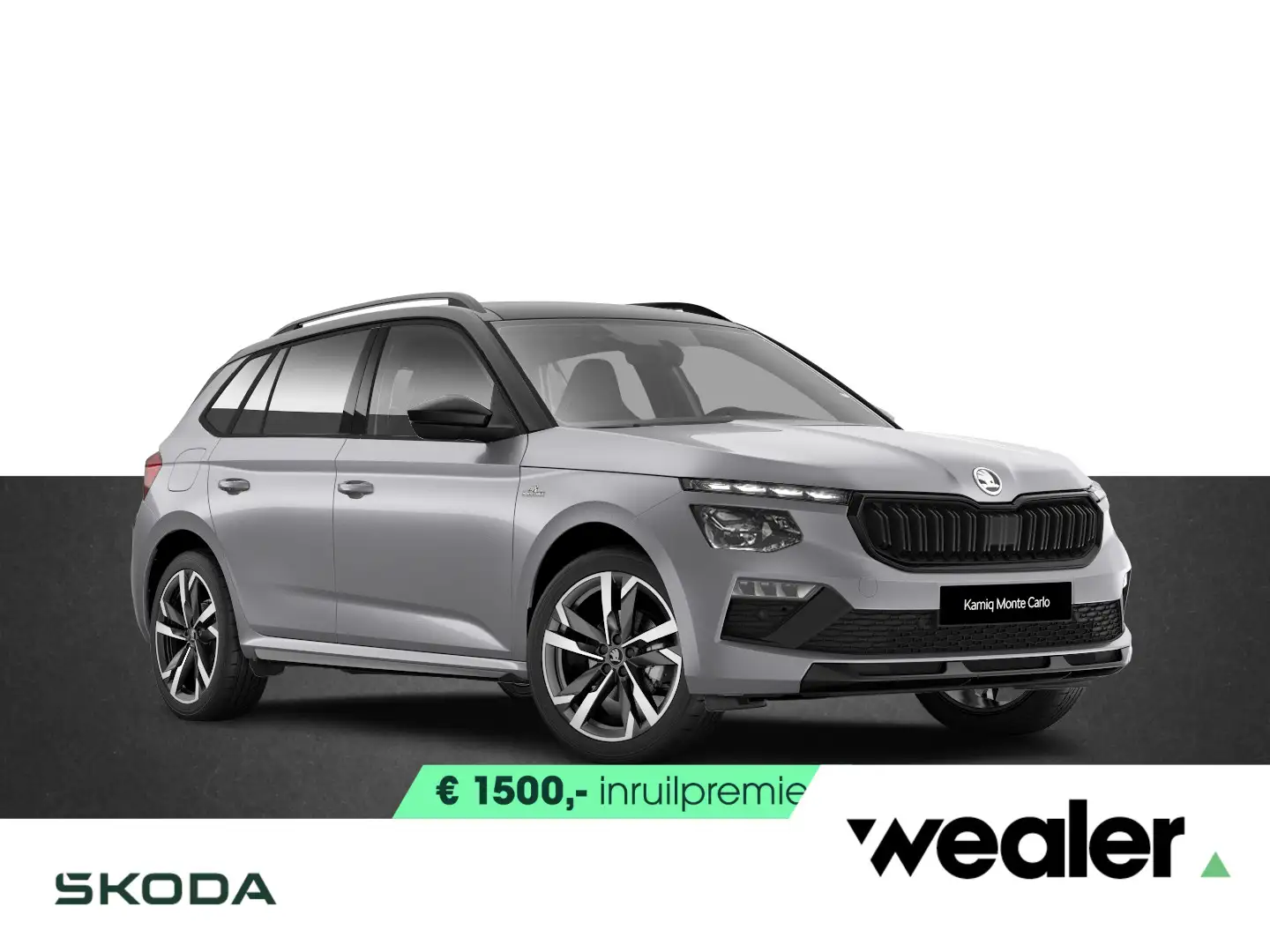 Skoda Kamiq Monte Carlo 1.0 TSI 115 PK DSG | Automaat | Naviga Silber - 1