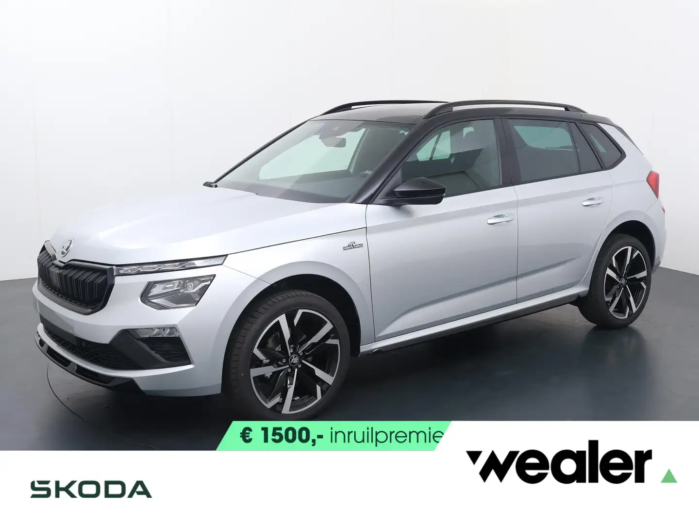 Skoda Kamiq Monte Carlo 1.0 TSI 115 PK DSG | Automaat | Naviga Zilver - 1