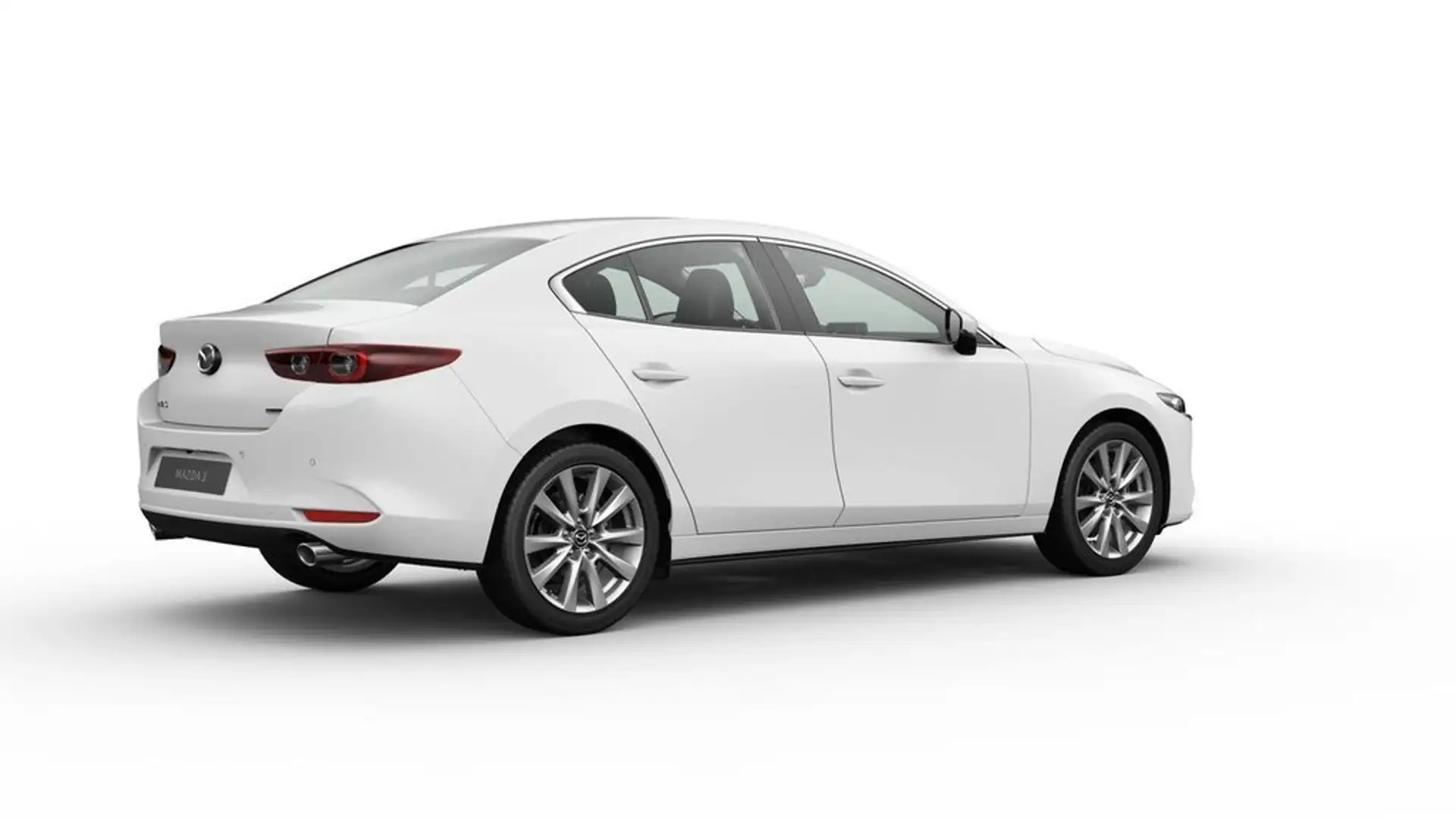 Mazda 3 2.5L e-SKYACTIV G MHEV 103kW Prime-line Weiß - 2