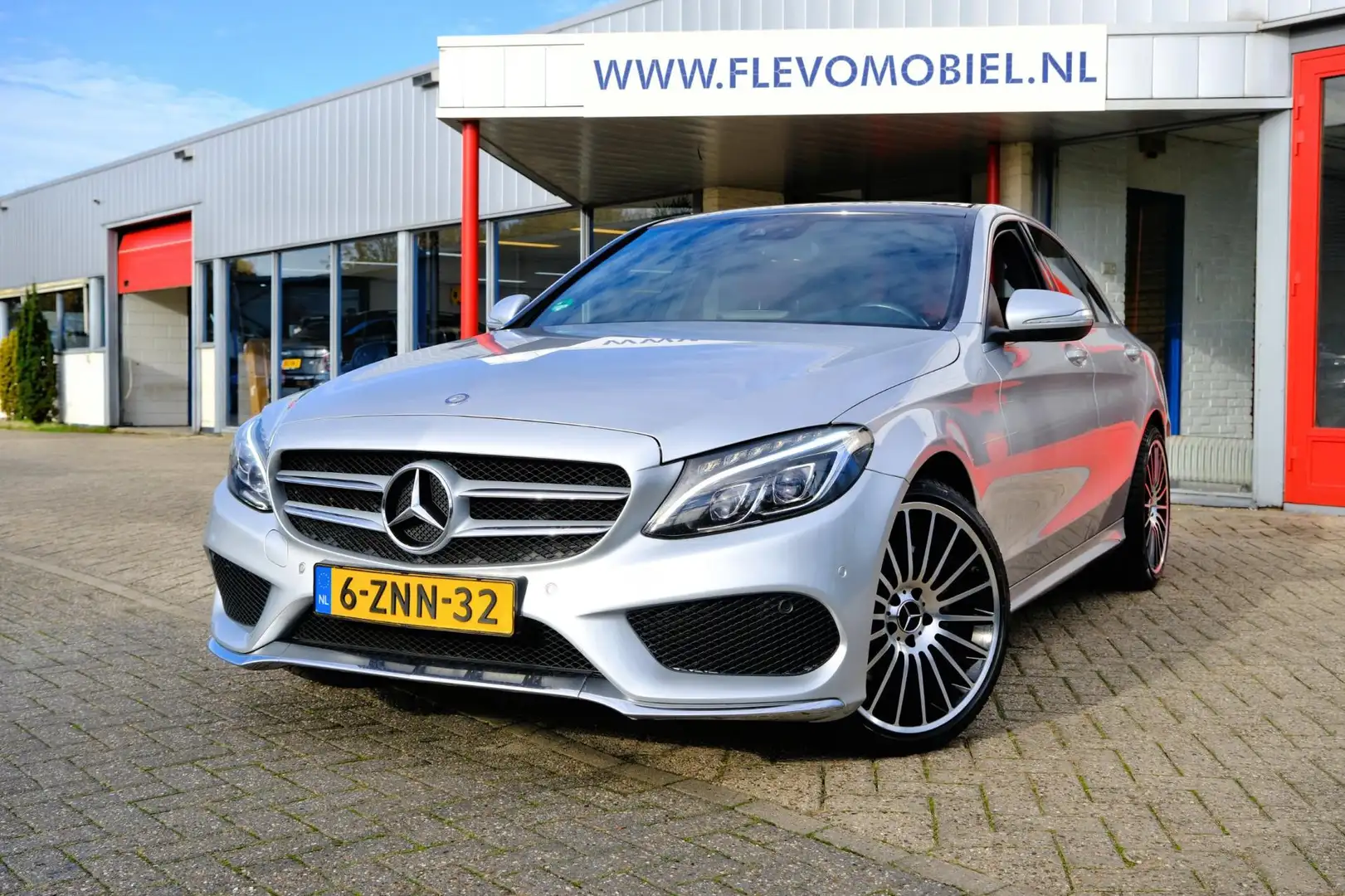 Mercedes-Benz C 220 CDI Ambition Aut. Pano|Leder|Burmester|LMV Grijs - 1