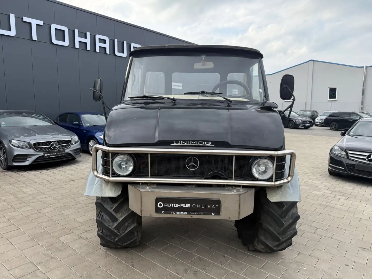 Mercedes-Benz Unimog 406 4x4 Abgelastet auf 3,5t Чорний - 2