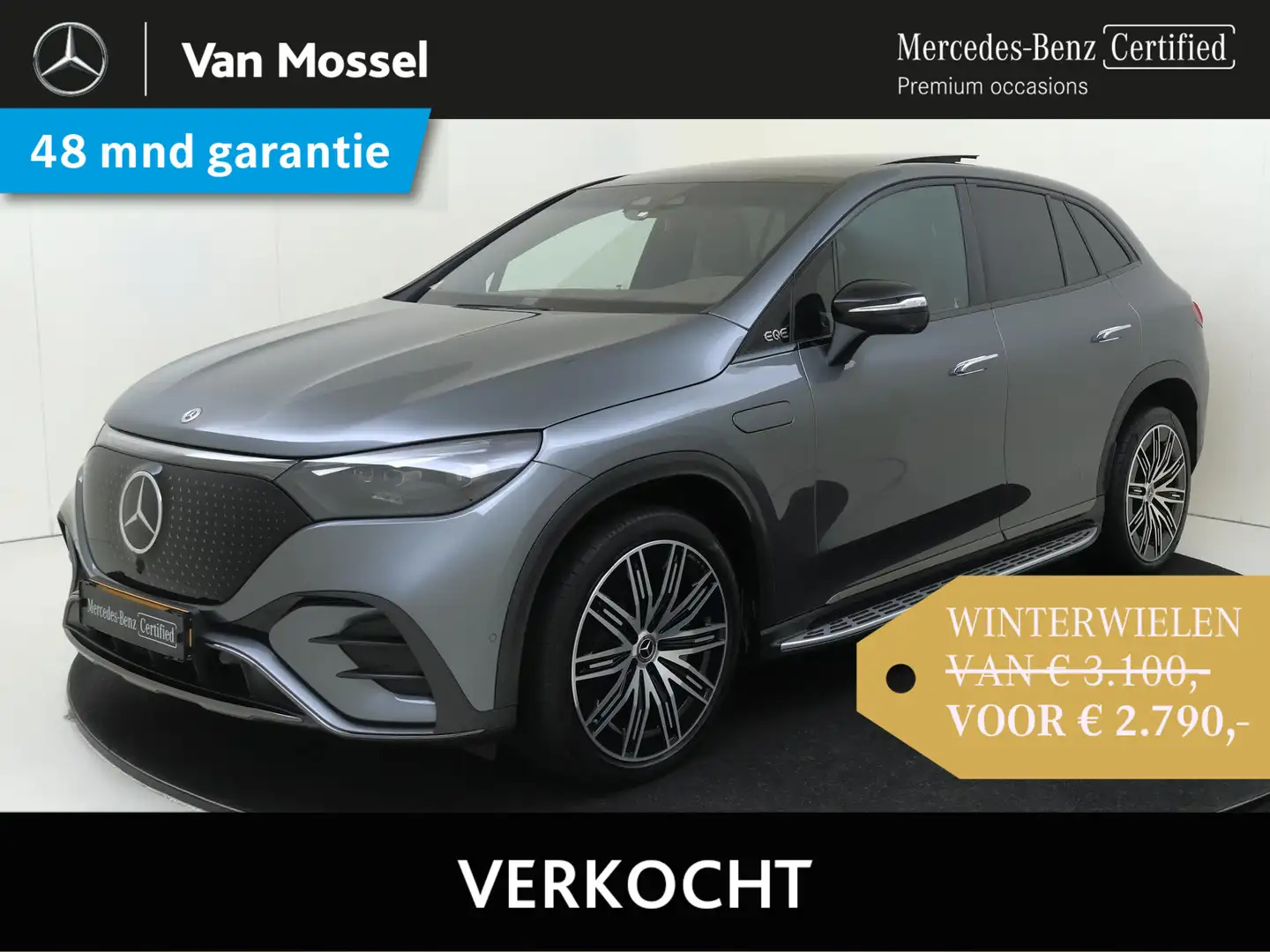 Mercedes-Benz EQE SUV 500 4Matic AMG Line 91 kWh / Premium Plus/ AIRMATI Gris - 1