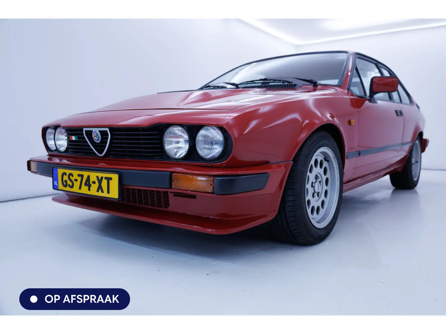 Alfa Romeo GTV 2.5 V6 158 PK Ronal LMV, Tripmaster classic 303 Red - 2