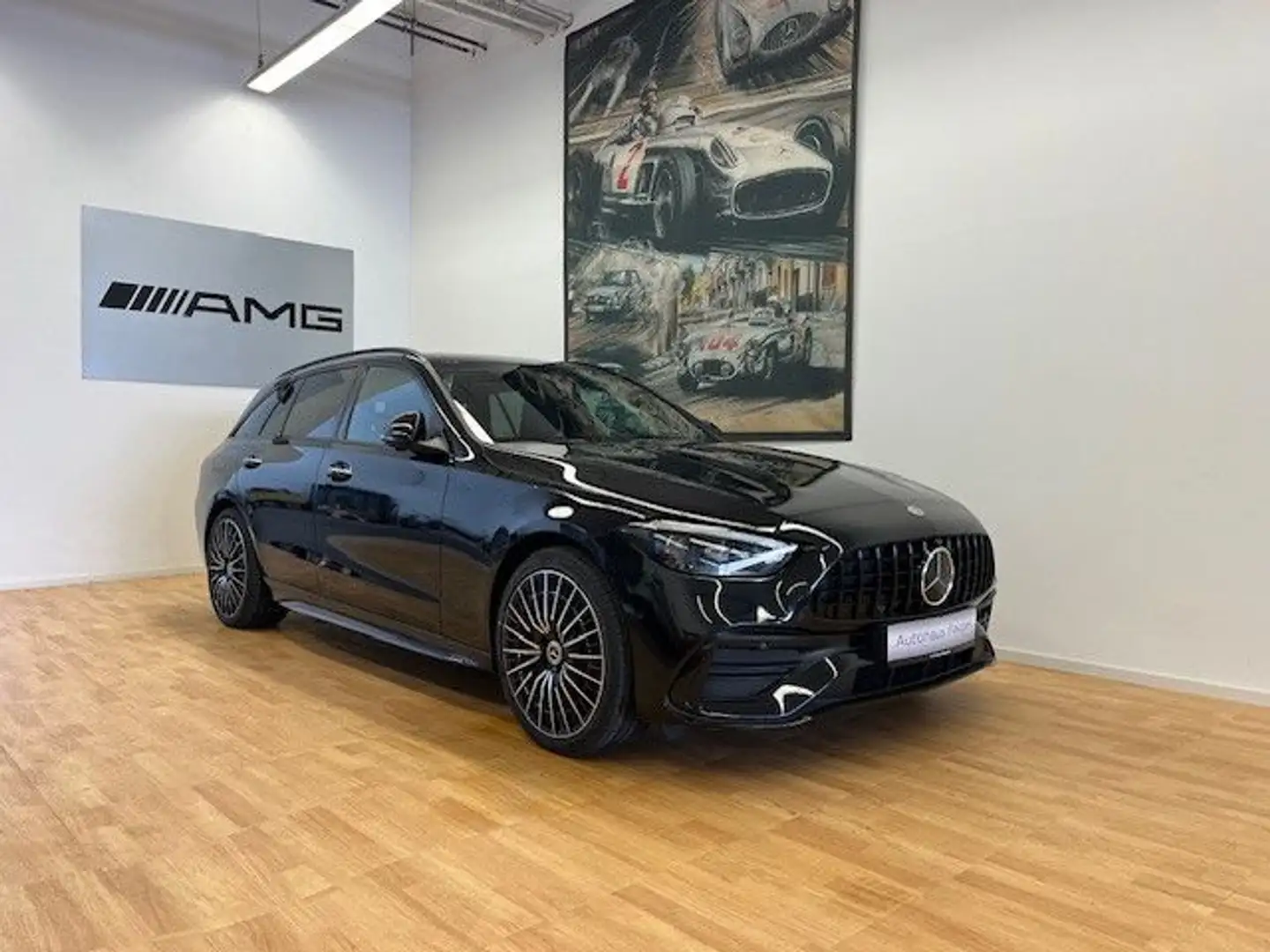 Mercedes-Benz C 300 T e AMG-Line Pano Optik C43 AMG 19 Zoll Nero - 1