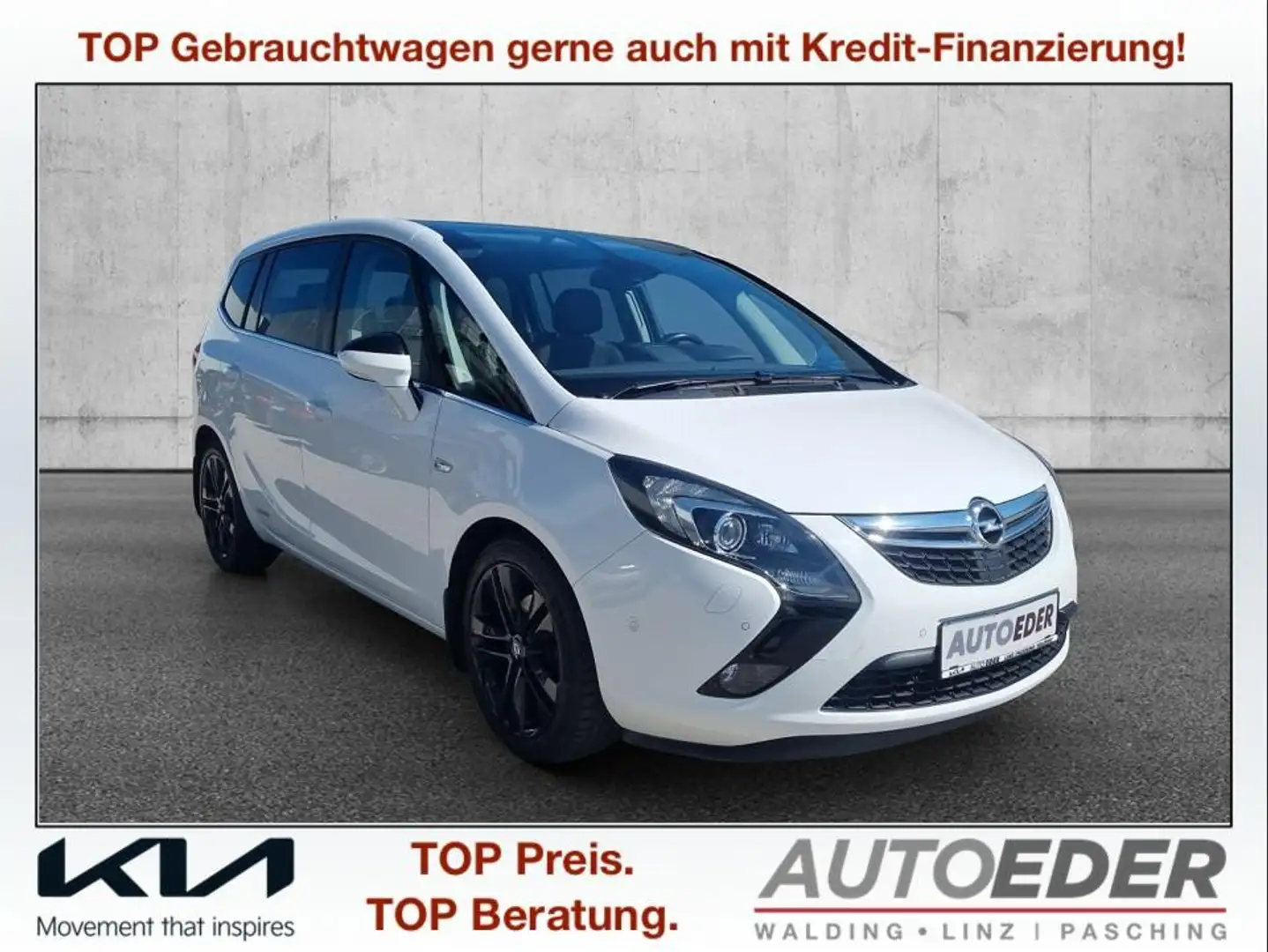 Opel Zafira 1,4 Turbo ECOTEC Innovation Start/Stop Blanco - 1
