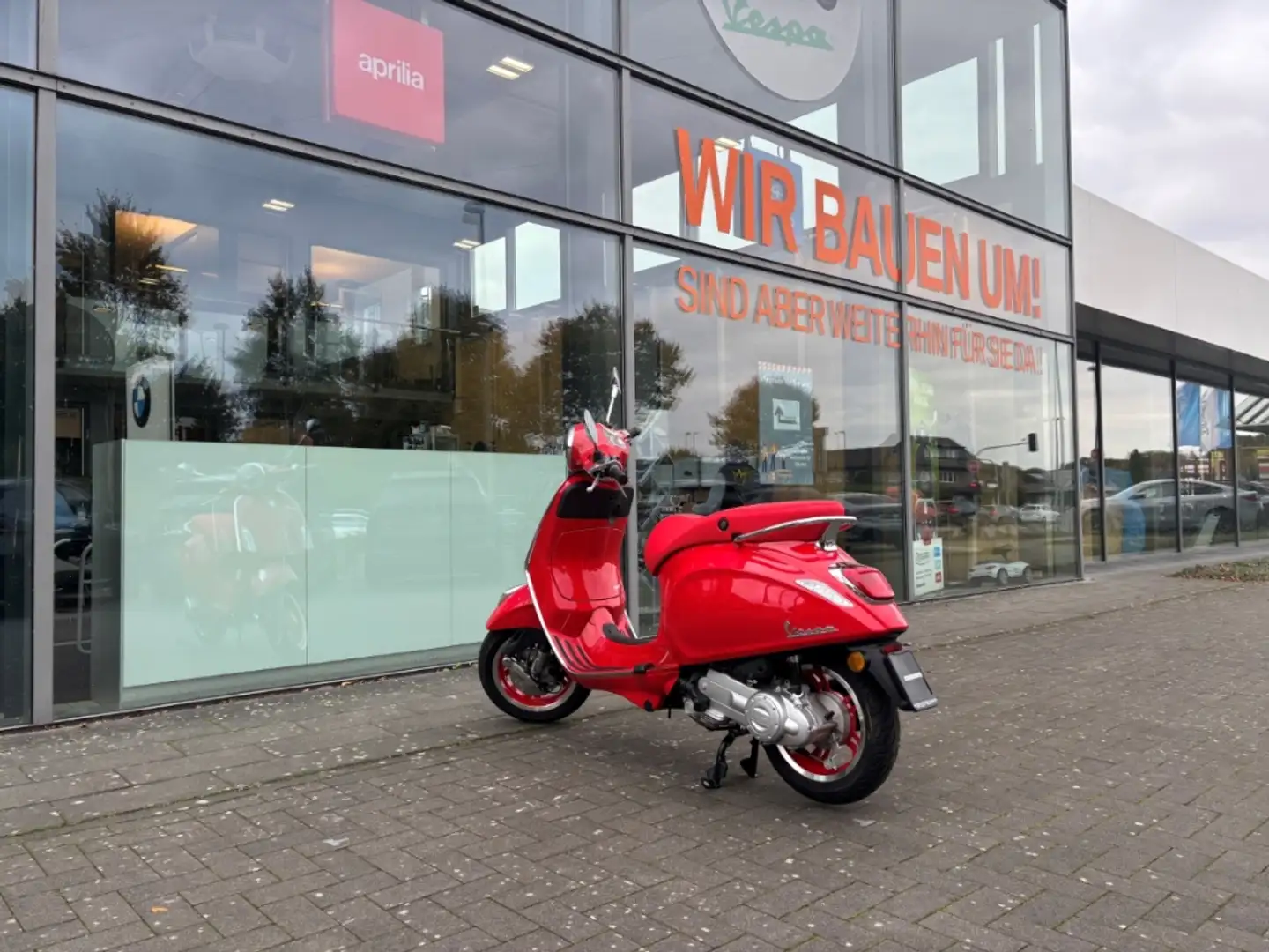 Vespa Primavera 50 Red SOFORT LIEFERBAR ! Rouge - 2