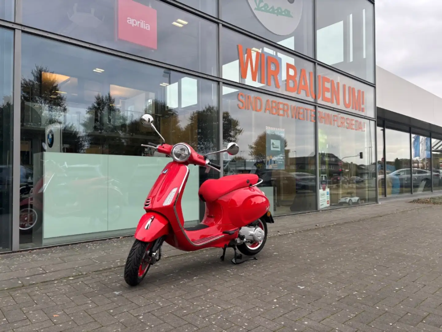 Vespa Primavera 50 Red SOFORT LIEFERBAR ! Rouge - 1