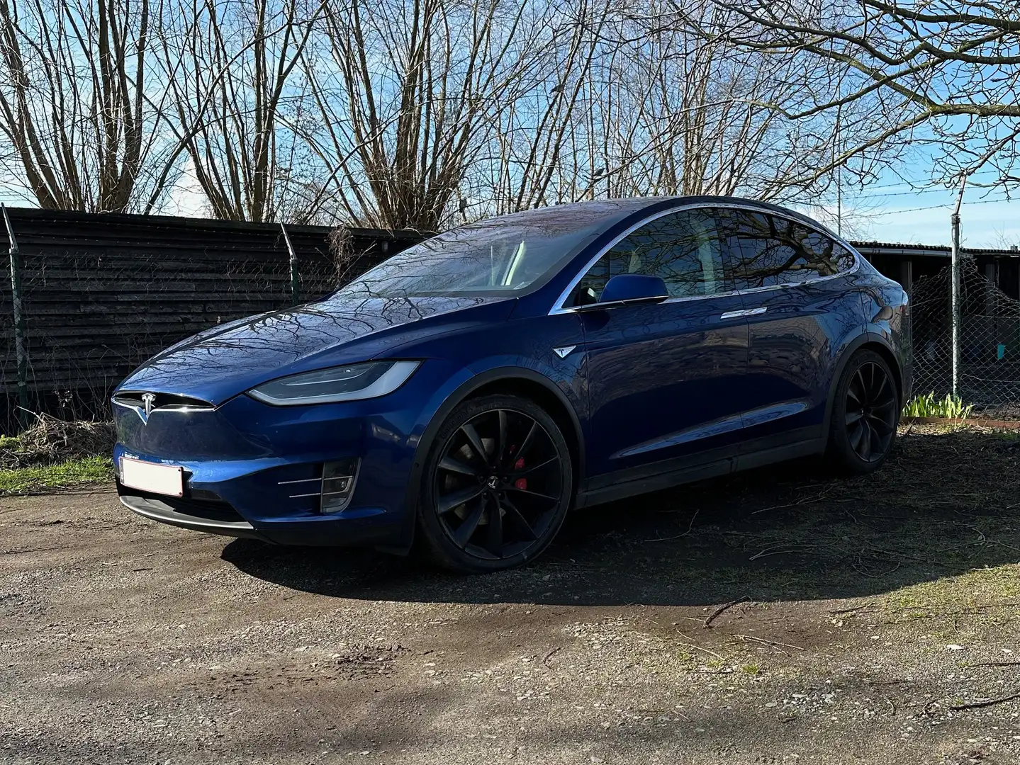 Tesla Model X Model X P90D*FREE SUPERCHARGE*6 ZIT*FULL SELFDRIVE Blau - 1