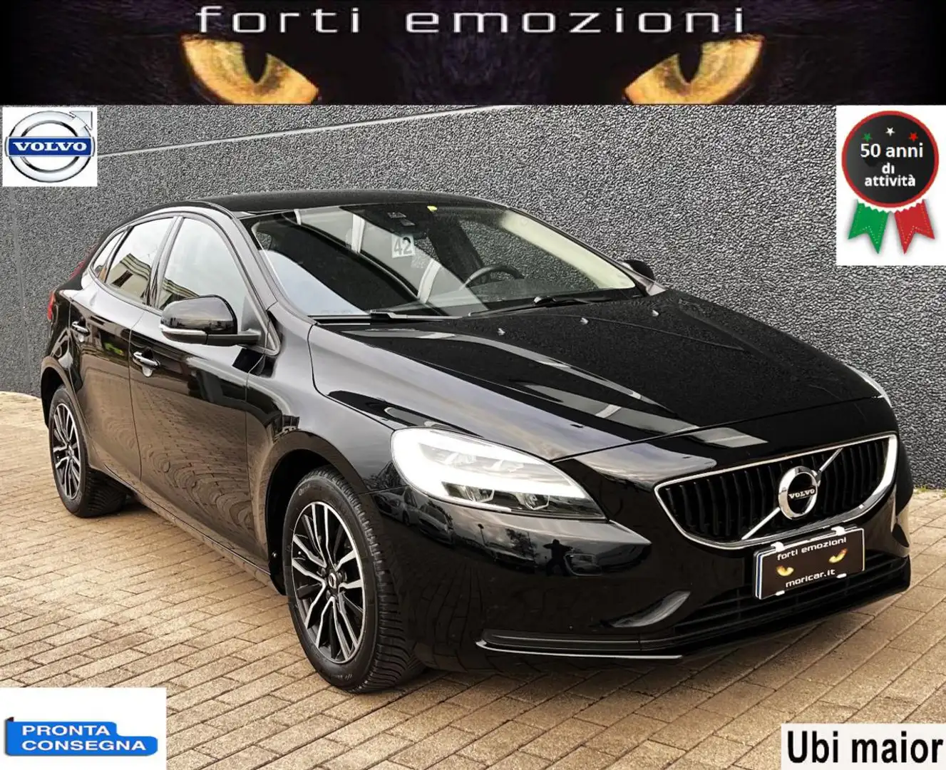 Volvo V40 D2 EDITION PLUS Noir - 2