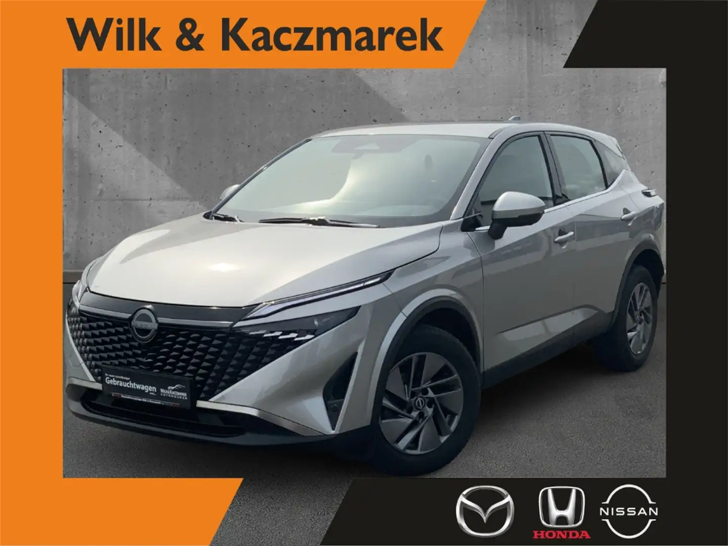 Nissan Qashqai Acenta Navi 360° LED Winter-Paket ACC Apple CarPla Silber - 1