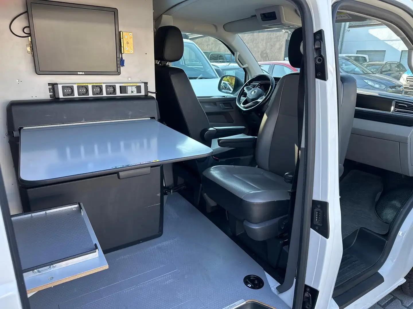 Volkswagen T6.1 Transporter T6.1 4MOTION SPERRE LED ACC VIRTUAL MOBILES BÜRO+W Blanc - 2
