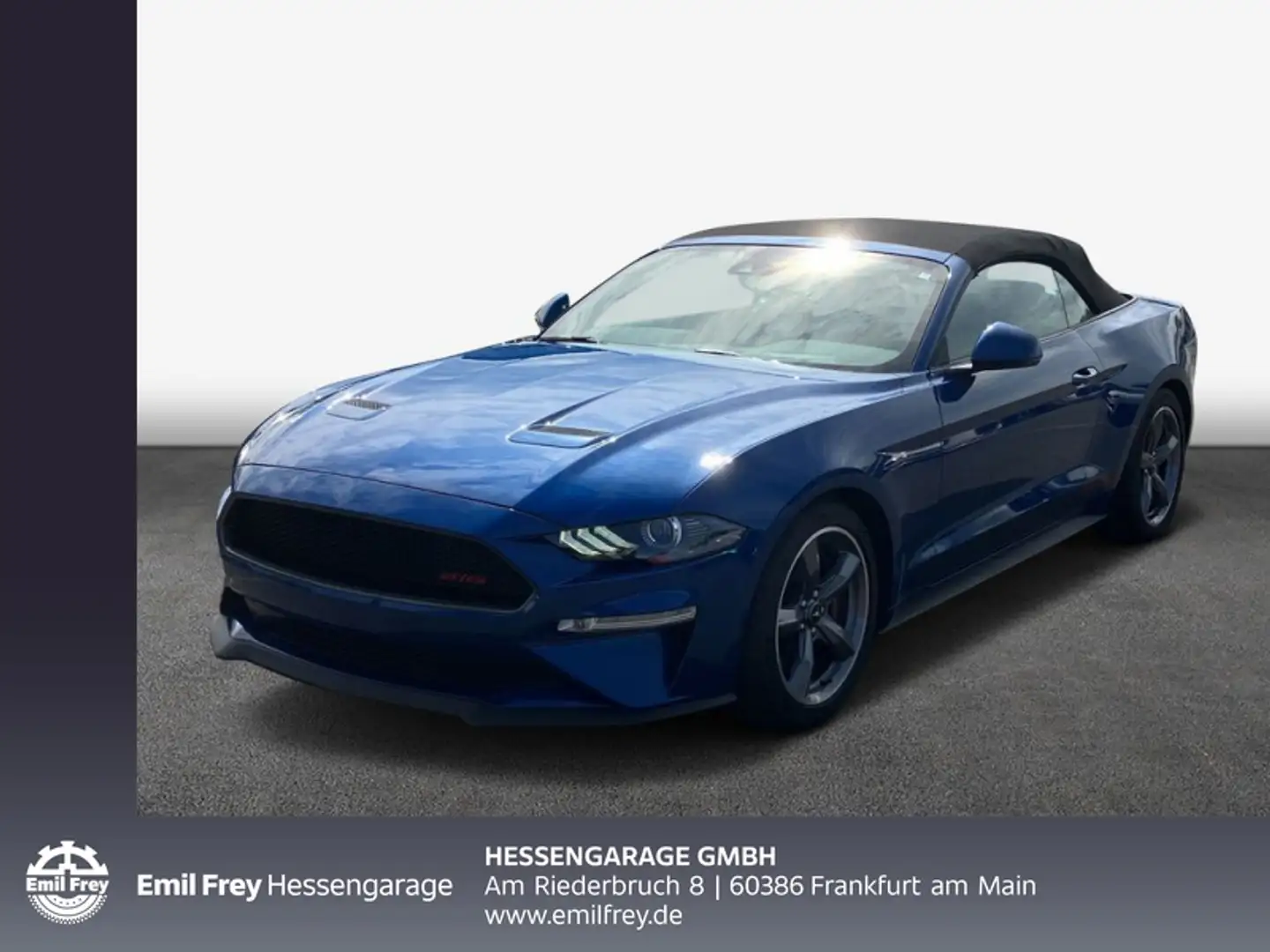 Ford Mustang Convertible 5.0 Ti-VCT V8 Aut. GT 330 kW, Blue - 1