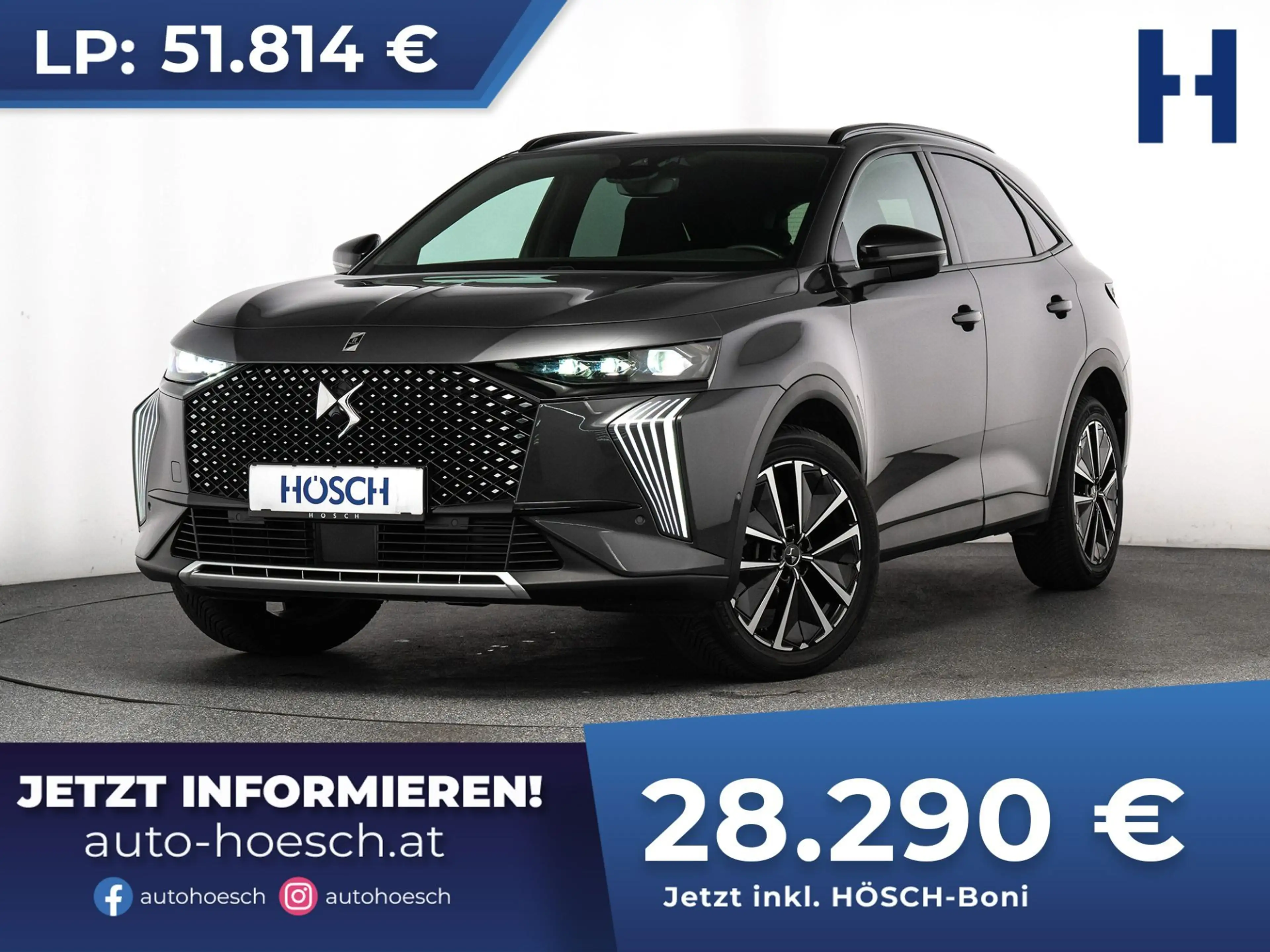 DS Automobiles DS 7 Crossback HDi 130 PALLAS EXTRAS WENIG KM