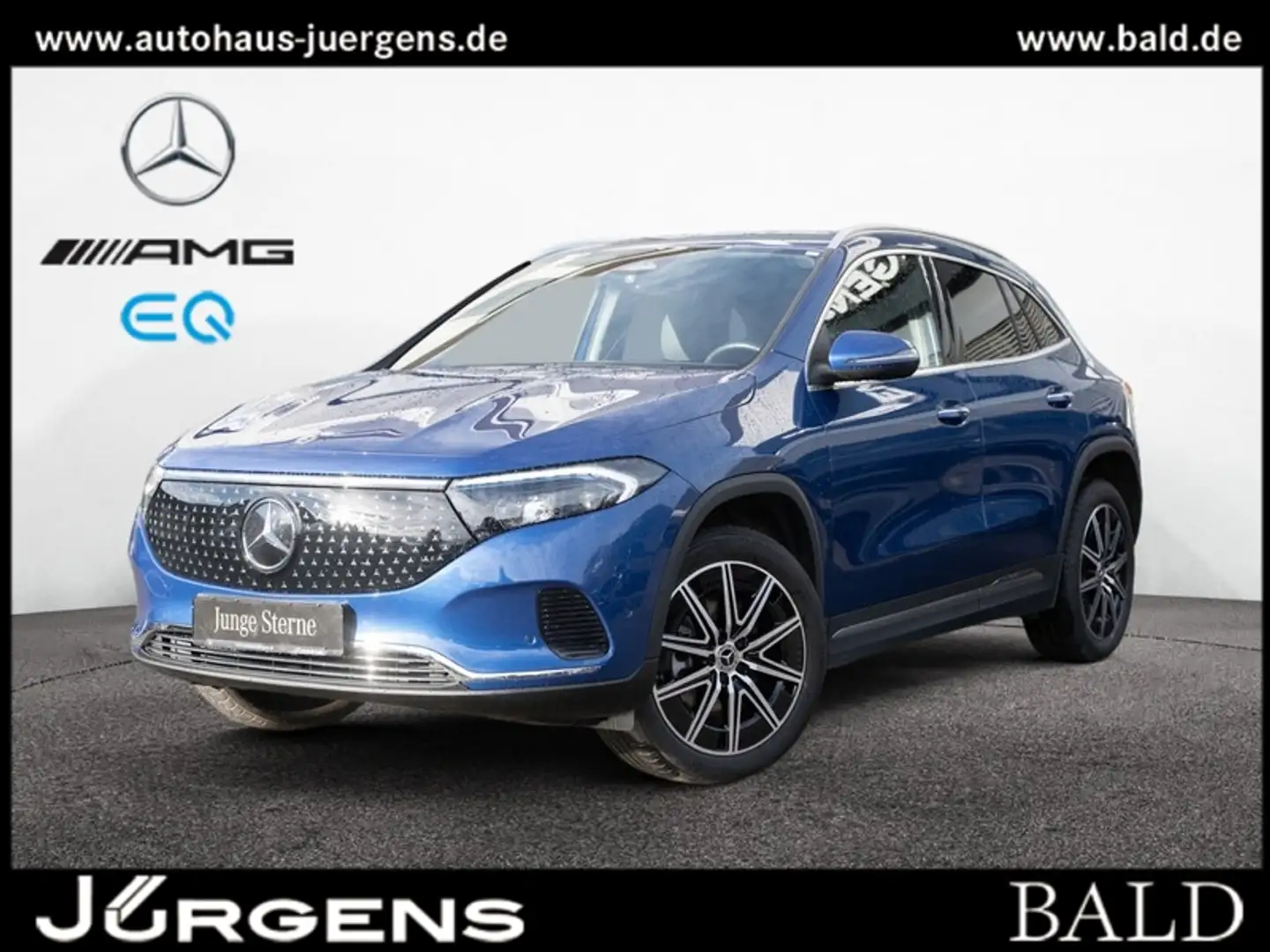 Mercedes-Benz EQA 250 ElectricArt/LED/Cam/AHK/Totw/Winter/19' Blau - 1