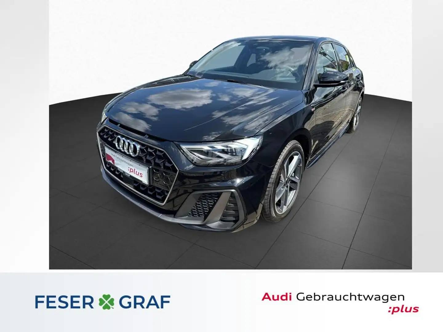 Audi A1 Sportback S line 30 TFSI S-tro. +LED+CarPlay+SITZH Noir - 1