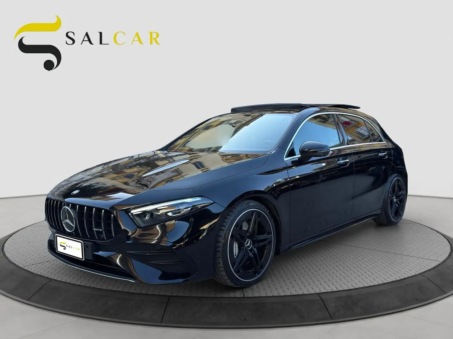 Mercedes-Benz A 35 AMG Line Premium Plus 2.0 306cv 4x4 Tetto 2023 Nero - 1