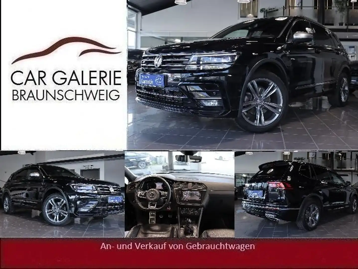 Volkswagen Tiguan Allspace 1.5 TSI* R-LINE*7-SITZ*PANO*AHK* Schwarz - 1