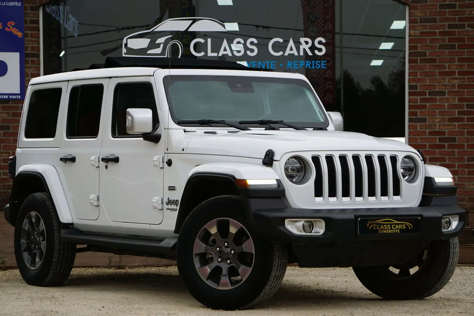 Jeep Wrangler 2.2 CRDI OVERLAND UNLIMITED AUTO NAVI CAM FULL 6d Bianco - 2